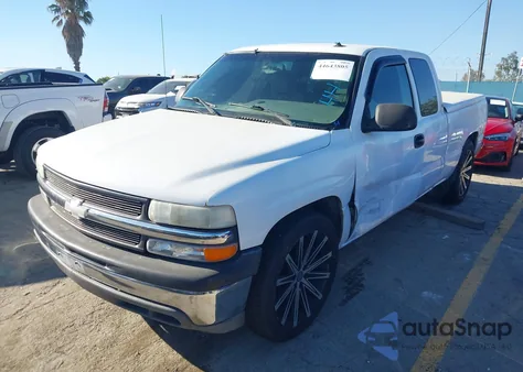 2001 Chevrolet Silverado 1500 Lt from USA, damaged, VIN 1GCEC19T91Z308765